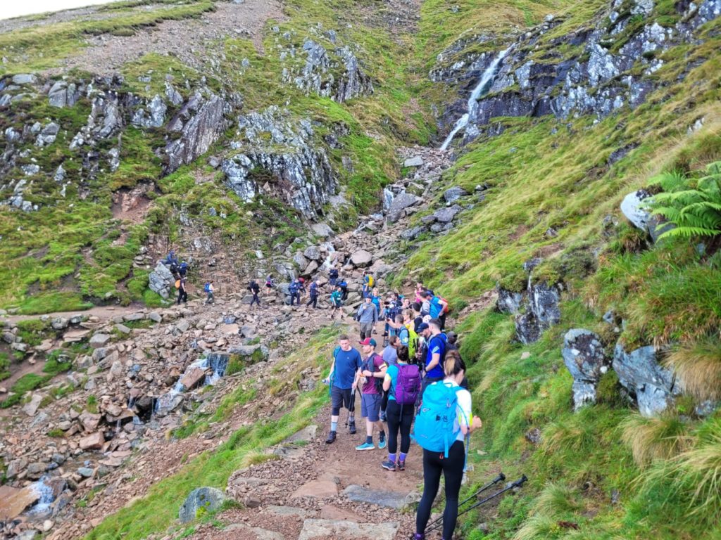 Trekking on the Three Peaks Challenge