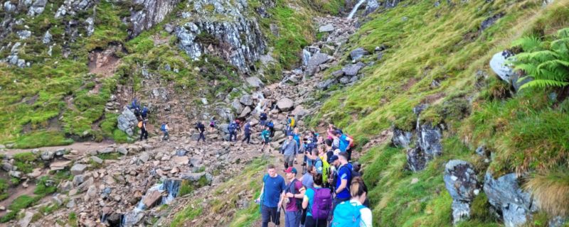 Trekking on the Three Peaks Challenge