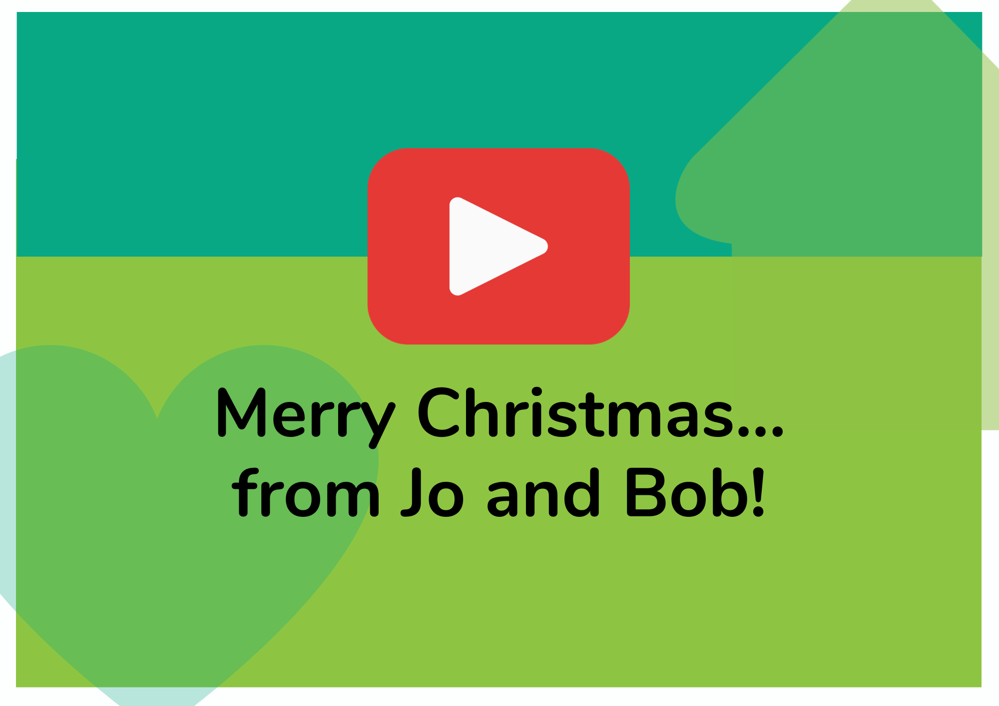 Merry Christmas from Jo and Bob