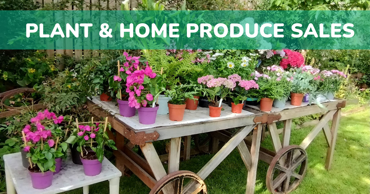 Plant and home produce sales